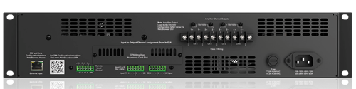 Picture of 2400-Watt Networkable Multi-Channel Power Amplifier with Optional Dante™ Network Audio 