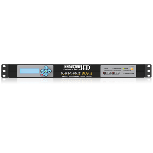 Picture of GLOBALCOM<sup>®</sup> EN54-16 LifeLine Announcement Control System