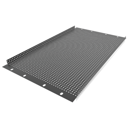 Picture of 19 inch 6 RU Recessed Vent Rack Panel