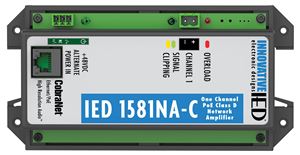 Picture of IED1581NA-C PoE Amplifier with CobraNet<sup>®</sup> Network Audio