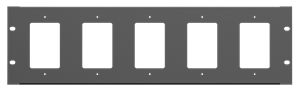 Picture of Rack Mount Kit for Up to Five Wall Controllers