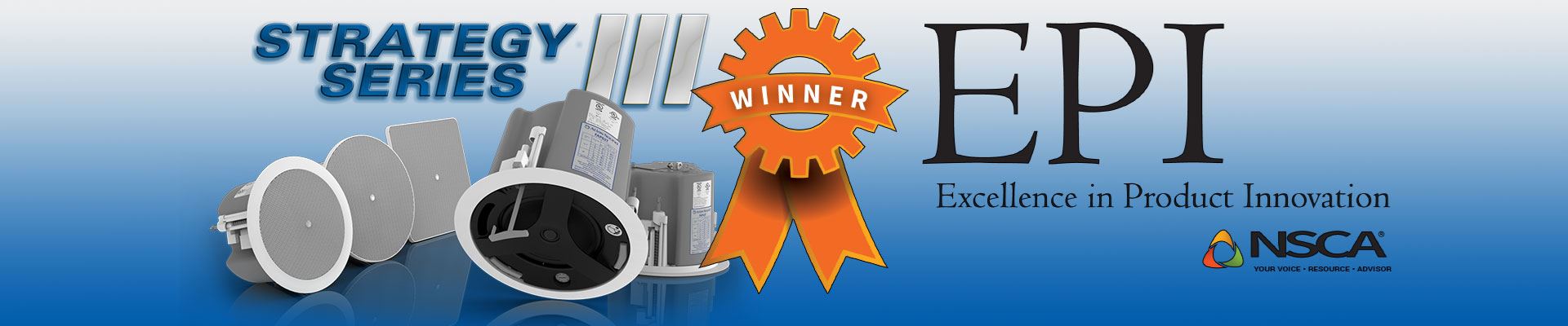 Strategy III Series Loudspeakers Chosen for NSCA EPI Award
