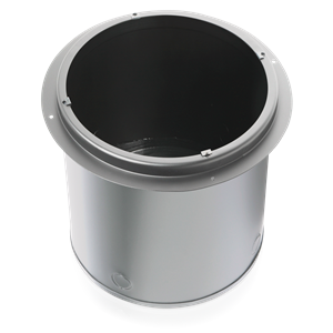 Picture of 8 inch Flanged Round Enclosure 10 inch Deep W/Fiberglass
