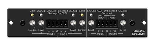 Picture of Analog Mixer Accessory Card for DPA Amplifiers