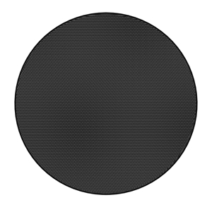 Picture of Edgeless Black Round Grille for Use with FAP43T-W