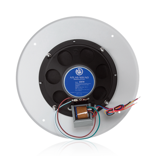 Picture of 8" Coaxial In-Ceiling Loudspeaker with 70.7V 8-Watt Transformer and 62-8 Baffle