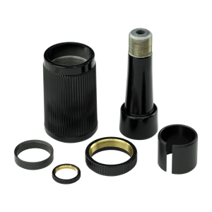 Picture of MS-20E Clutch Assembly, Ebony [(1) 3-Pc. Clutch, (1) Adaptor, (2) Lock Rings]