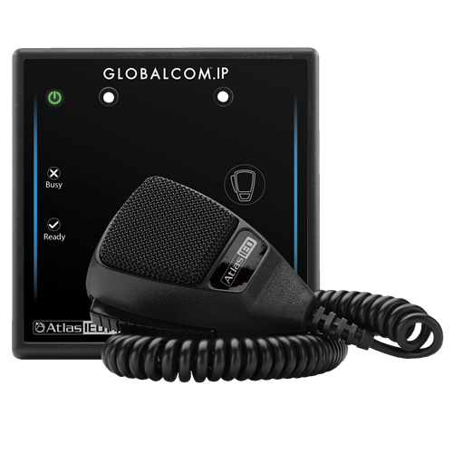 Picture of GLOBALCOM®.IP Digital Microphone Station with Dante™ Message Channels