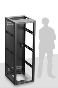 Picture of Stand Alone or Gangable Rack 25 inch Deep, 35RU