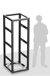 Picture of Stand Alone or Gangable Rack 25 inch Deep, 35RU