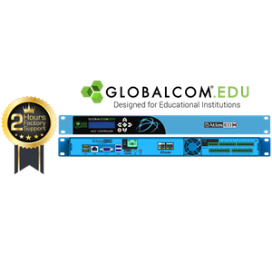Picture of GLOBALCOM<sup>®</sup>.EDU <br />IP108-EDU-D-CS Announcement Control System with 8 Dante<sup>™</sup> Message Channels