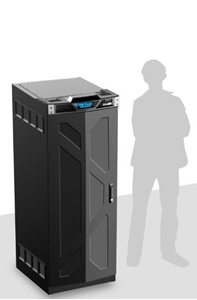 Picture of Texas Tough 30RU 25" Deep Rack with Solid Door