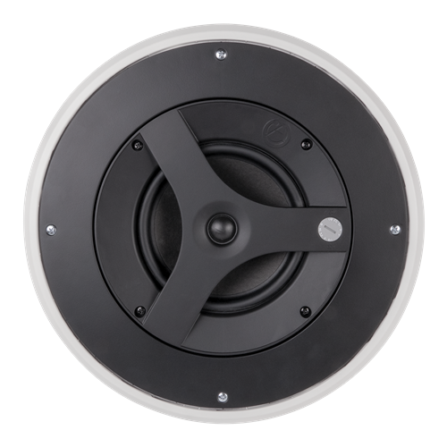 Picture of 6.5" Shallow Mount Coaxial In-Ceiling Speaker with 32-Watt 70V/100V Transformer