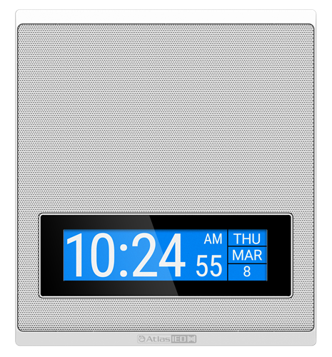 Picture of PoE+ Indoor Wall Mount IP Speaker with LCD Display and Talkback Microphone
