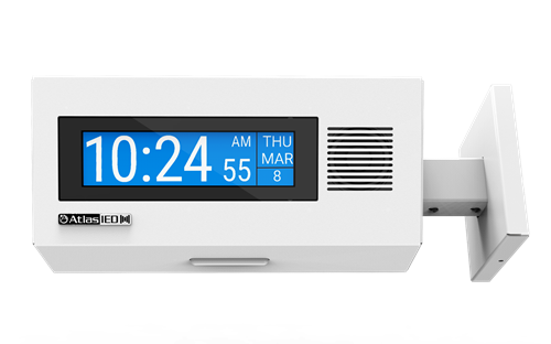 Picture of PoE+ Compliant IP Dual Sided LCD Endpoint with Speakers and LED Flasher