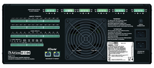 TitanONE Mainframe Amplifier Rear