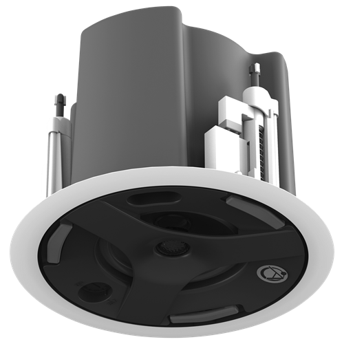 Picture of 4.5" Coaxial In-Ceiling Speaker with 32-Watt 70V/100V Transformer, Ported Enclosure, and Safety First Mounting System (UL Certified)