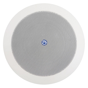 Picture of 5 1/4" Coaxial In-Ceiling Speaker with 6-Watt 70/100V Transformer and Ported Enclosure