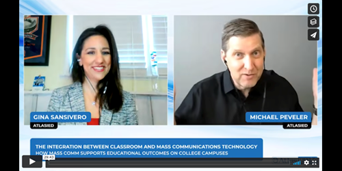 Using Mass Communications to Support Successful Student Outcomes in Higher Education