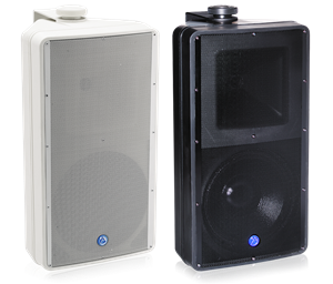 Picture of 8" 2-Way All Weather Speaker with 60-Watt 70V/100V Transformer in Black or White