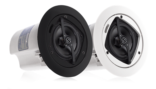 Picture of 4" In Ceiling Speaker with 16-Watt 70/100V Transformer and Ported Enclosure