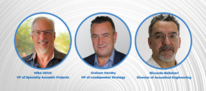 AtlasIED Bolsters Loudspeaker Business with Addition of Three Industry Veterans