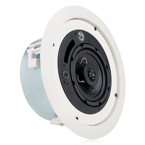 Picture of EN54-24 Certified 4" Shallow Mount Coaxial In-Ceiling Speaker with 16-Watt 70/100V Transformer