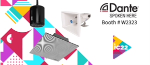 AtlasIED Launches First Wave of Dante® Enabled Loudspeakers