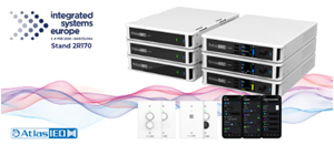 AtlasIED Showcases New Mixer-Amplifier Series at ISE 2026