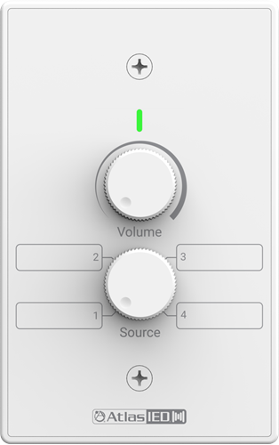 Picture of DMA/LMA Volume and Source Selection Wall Plate