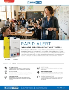 Rapid Alert Wearables Flyer