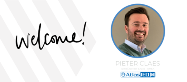 Pieter Claes Joins AtlasIED as Director of Sales - EMEA